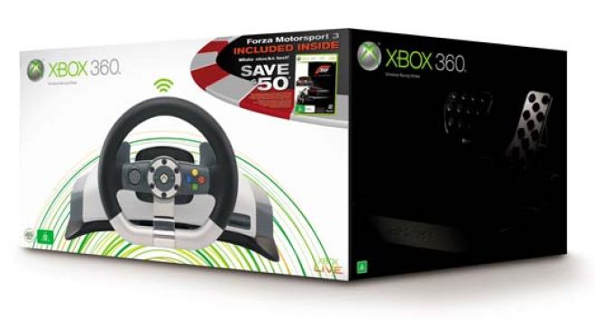 Forza 3 Wireless Wheel Bundle Will Drive Your Lust For Gaming Peripherals