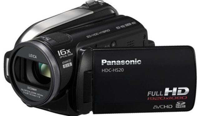 Hands-on: Panasonic HDC-HS20