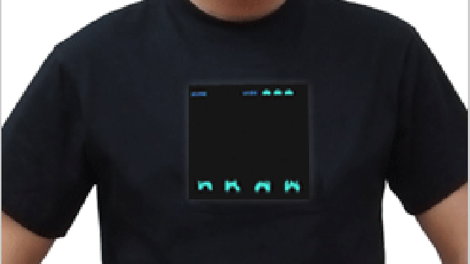 Animated Space Invaders T-Shirt Is $50 Of Instant Geek Cred