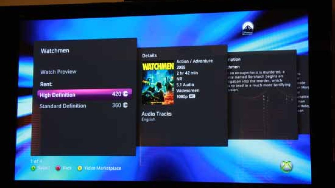 Xbox Live Update Bringing Download To Own Movies To Zune Video Marketplace