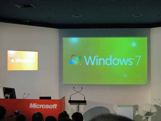 Windows 7 launch
