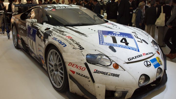 Lexus LF-A Race Car On Show In Tokyo