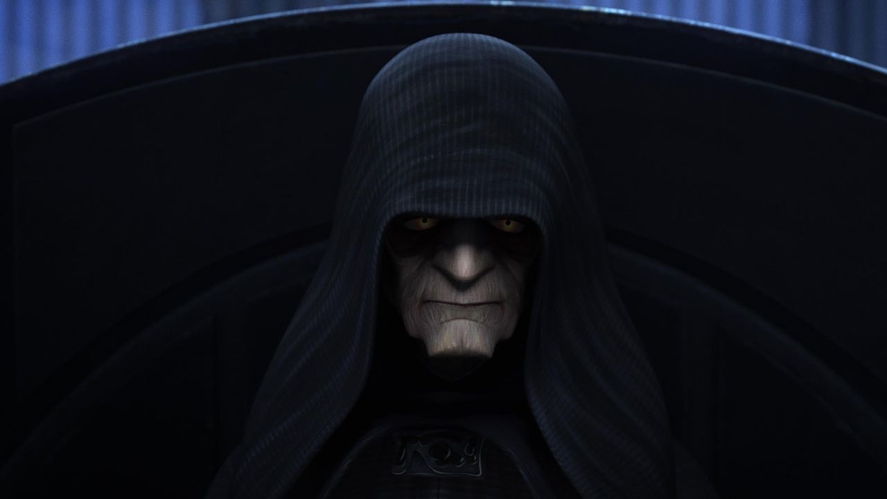 The Emperor appears about halfway through the season. (Image: Lucasfilm)