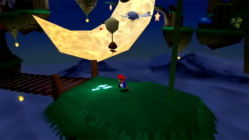 Bu Mario 64 Mod oyunu, Gamecube ile neredeyse aynı ve gerçek donanım üzerinde çalışıyor