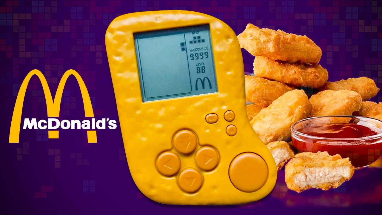 Вы можете купить Tetris Chicken McNuggets в McDonald’s в Китае.